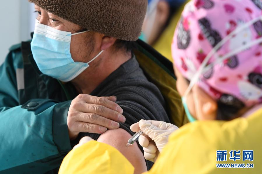 北京市新冠疫苗接种人数突破100万